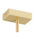 Freemont Globe Pendant Ceiling Light Opal Matt Brushed Brass-6
