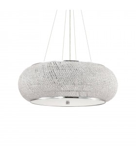 14 Light Ceiling Pendant Chrome - 1