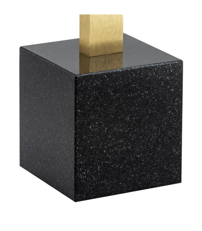 Freemont Table Lamp Opal Matt Brushed Brass Black-2