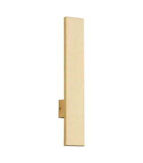 Freemont Integrated LED Wall Lamp Brushed Brass 3000K-2