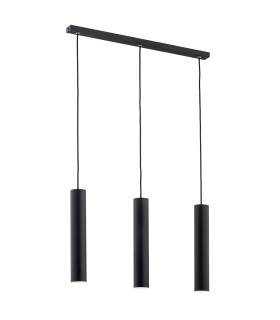 Gomera Plus Bar Pendant Ceiling 3 Light Black Structure-1