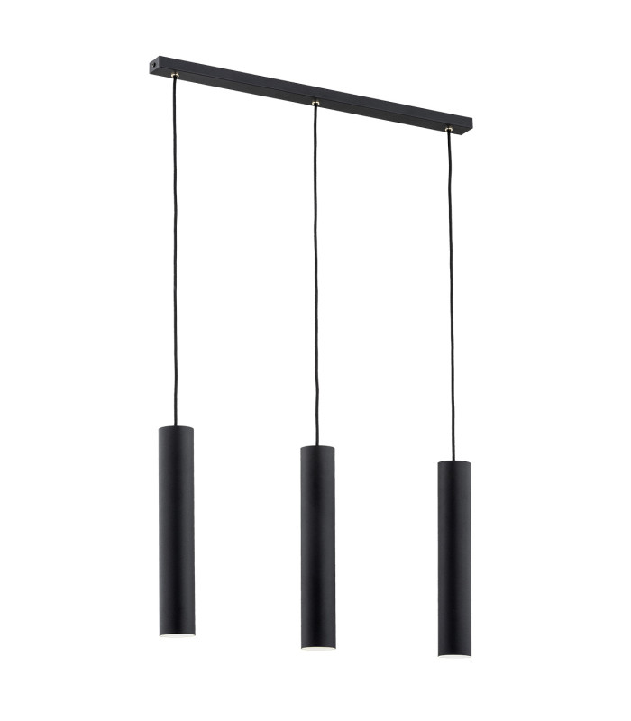 Gomera Plus Bar Pendant Ceiling 3 Light Black Structure-1