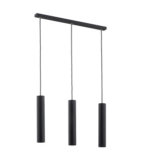 Gomera Plus Bar Pendant Ceiling 3 Light Black Structure-2