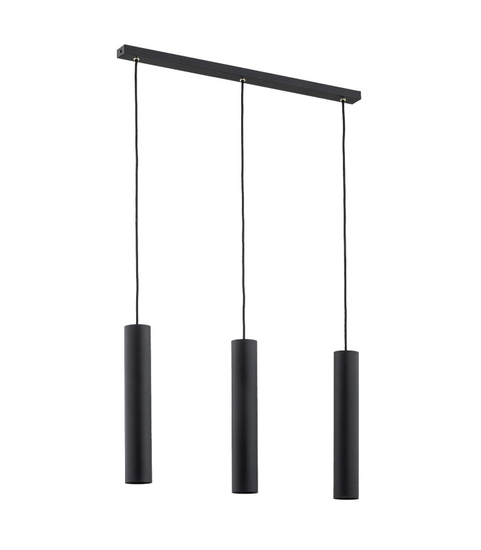 Gomera Plus Bar Pendant Ceiling 3 Light Black Structure-2