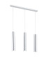 Gomera Bar Pendant Ceiling 3 Light Chrome-1