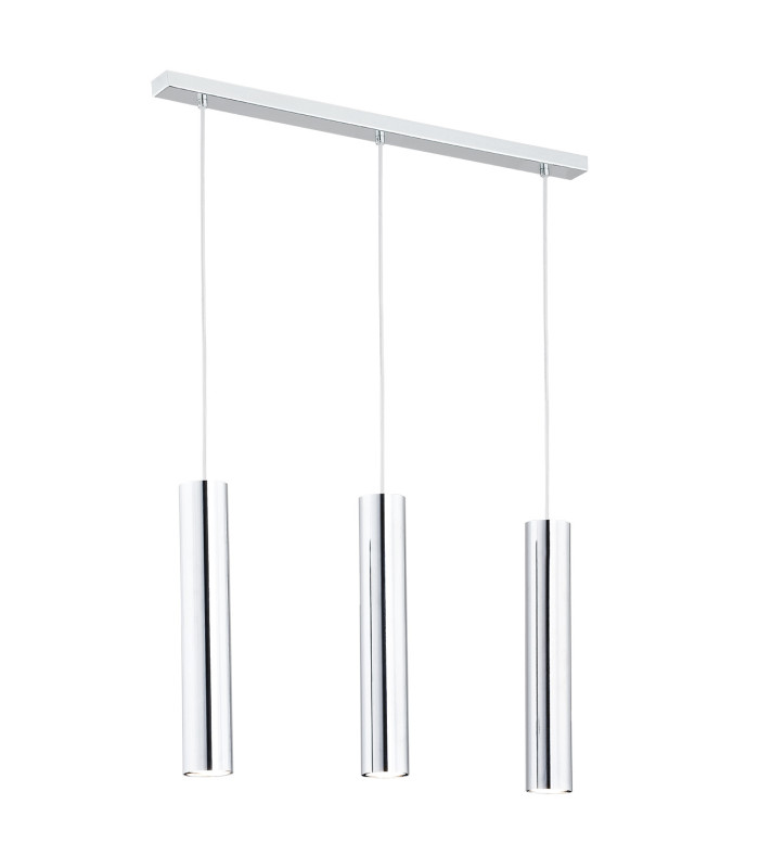 Gomera Bar Pendant Ceiling 3 Light Chrome-1