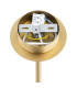 Hampton Multi Arm Pendant Ceiling 5 Light Transparent (Fluted) Brushed Brass-10