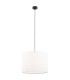 Hilary Cylindrical Pendant Ceiling Light White Black Structure-1