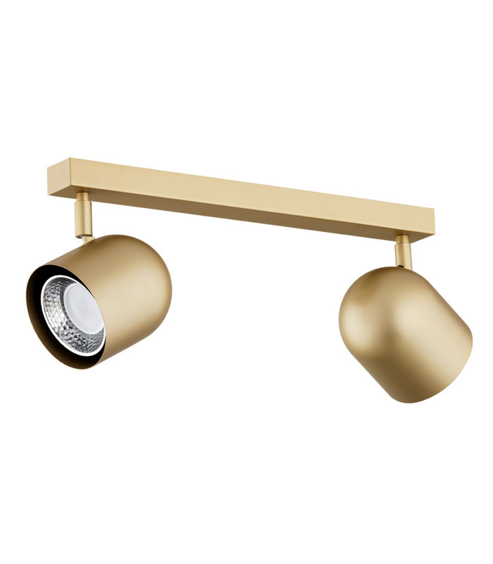 Isola Twin Ceiling Spotlight Gold-4
