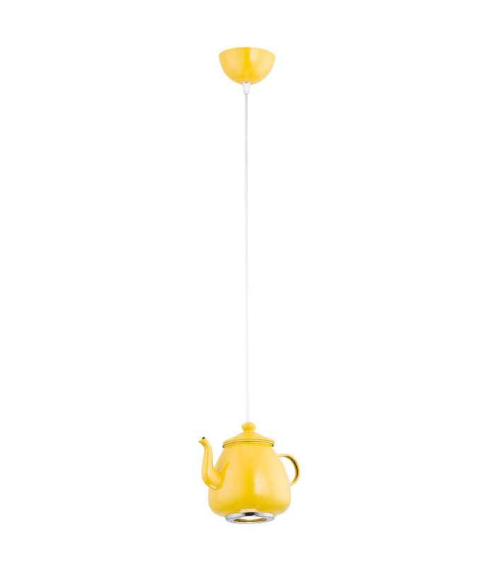 Jamajka Pendant Ceiling Light Yellow Matt-1