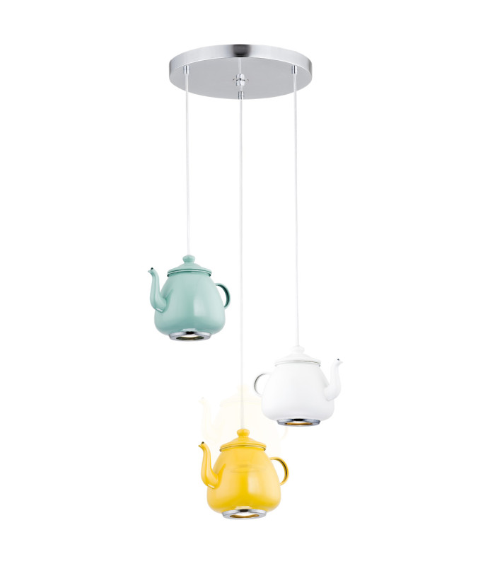 Jamajka Cluster Pendant Ceiling 3 Light Multi-Colour-1