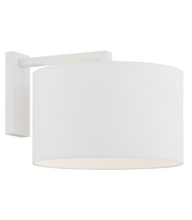 Karin Wall Lamp With Shade White White Structure-1