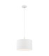Karin Cylindrical Pendant Ceiling Light White White Structure-1
