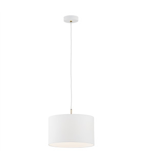 Karin Cylindrical Pendant Ceiling Light White White Structure-1