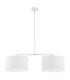 Karin Bar Pendant Ceiling 2 Light White White Structure-1