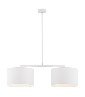 Karin Bar Pendant Ceiling 2 Light White White Structure-1