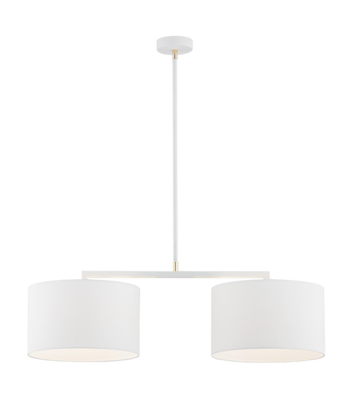 Karin Bar Pendant Ceiling 2 Light White White Structure-1