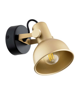 Lenora Dome Wall Lamp Gold Black-2