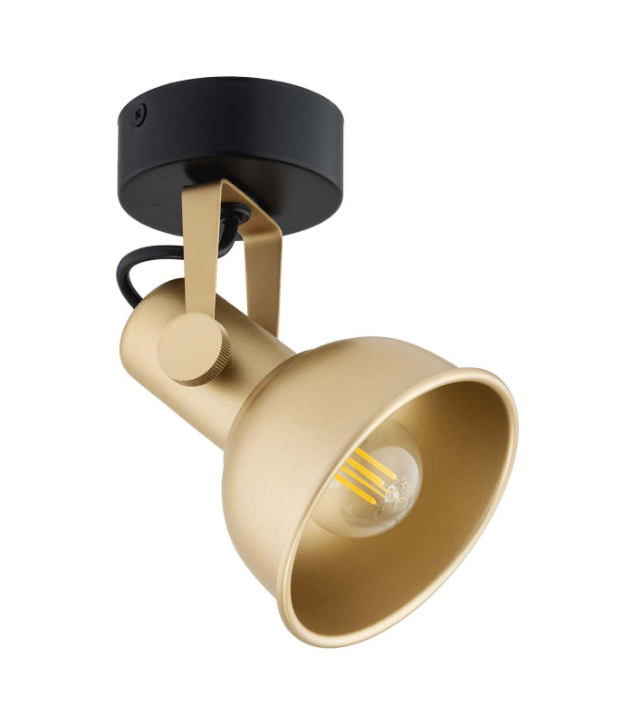 Lenora Dome Wall Lamp Gold Black-4