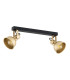 Lenora Twin Ceiling Spotlight Gold Black-2