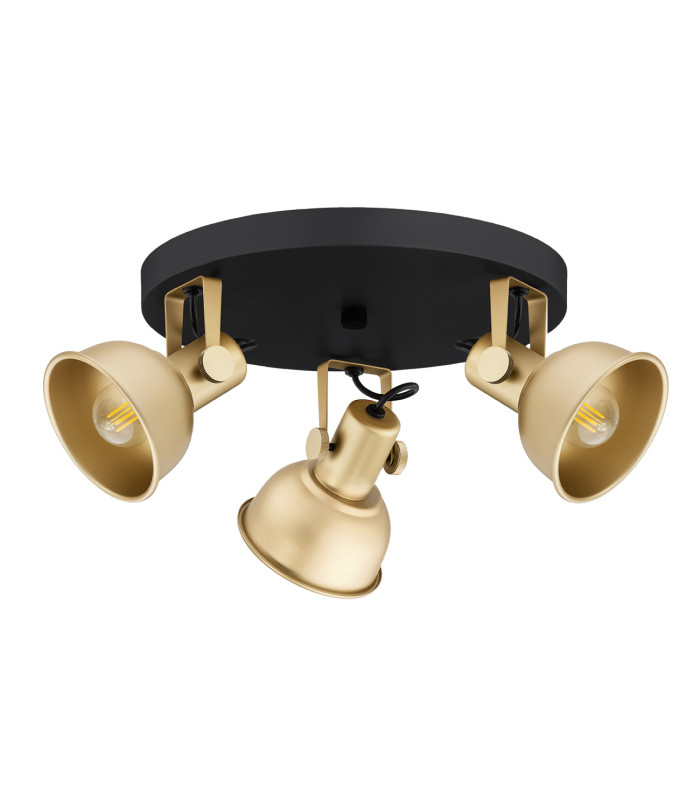 Lenora Ceiling Spotlight Clusters Gold Black-2
