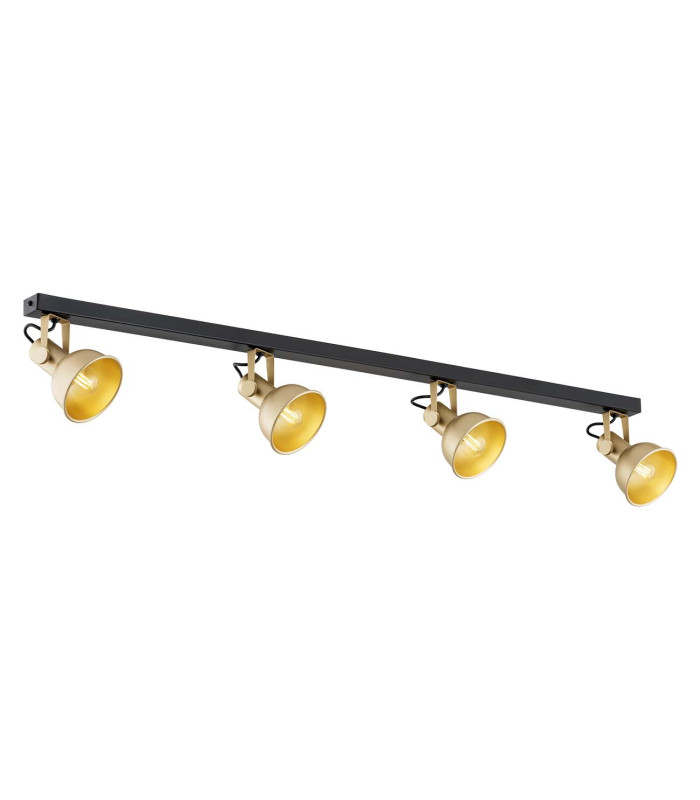 Lenora Ceiling Spotlight Bar Gold Black-1