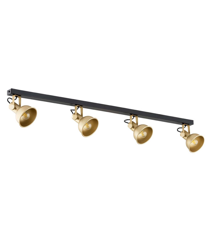 Lenora Ceiling Spotlight Bar Gold Black-2