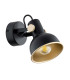 Lenora Dome Wall Lamp Black Gold Elements-2