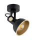 Lenora Dome Wall Lamp Black Gold Elements-4