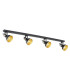 Lenora Ceiling Spotlight Bar Black Gold Elements-1