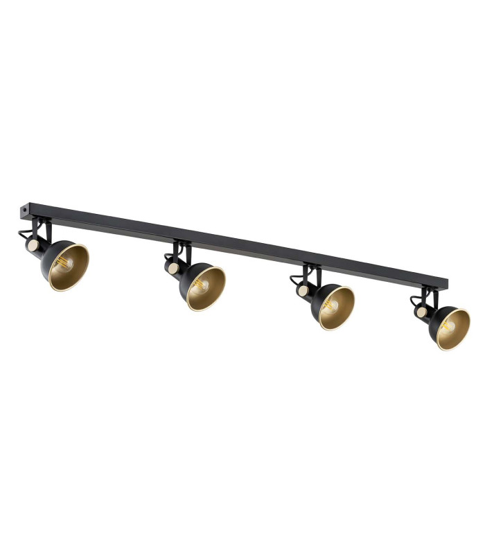 Lenora Ceiling Spotlight Bar Black Gold Elements-2
