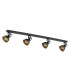 Lenora Ceiling Spotlight Bar Black Gold Elements-3