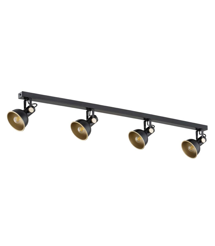 Lenora Ceiling Spotlight Bar Black Gold Elements-3