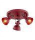 Lenora Ceiling Spotlight Clusters Red-1