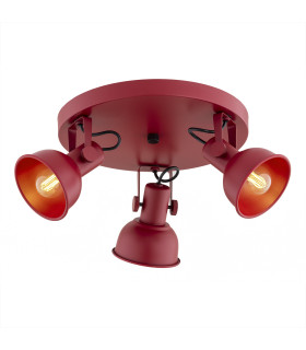 Lenora Ceiling Spotlight Clusters Red-1