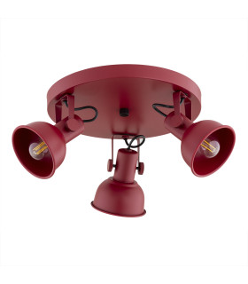 Lenora Ceiling Spotlight Clusters Red-2