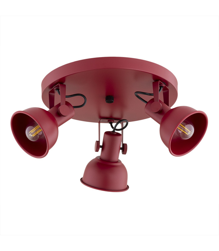 Lenora Ceiling Spotlight Clusters Red-2