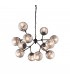 12 Light Ceiling Pendant Black - 1