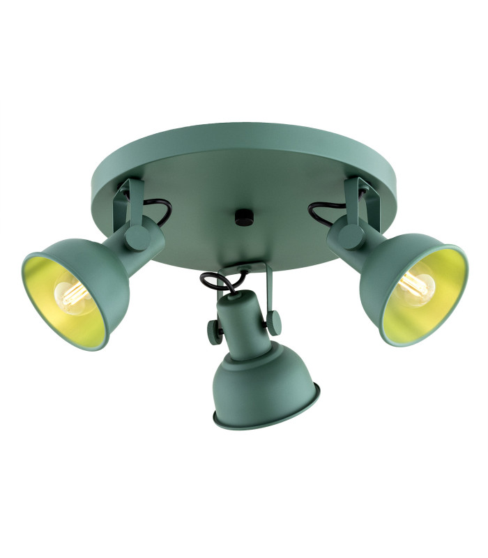 Lenora Ceiling Spotlight Clusters Green-1