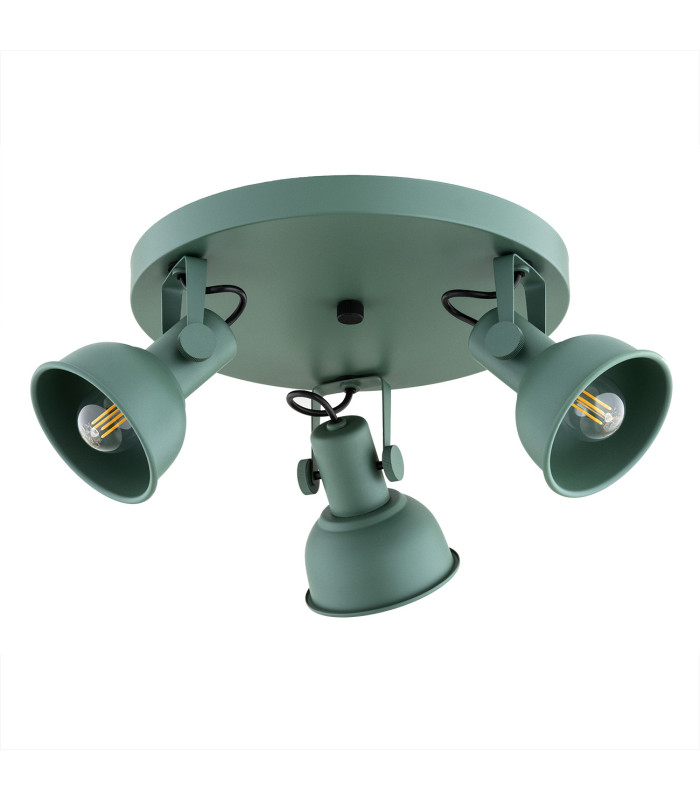 Lenora Ceiling Spotlight Clusters Green-2