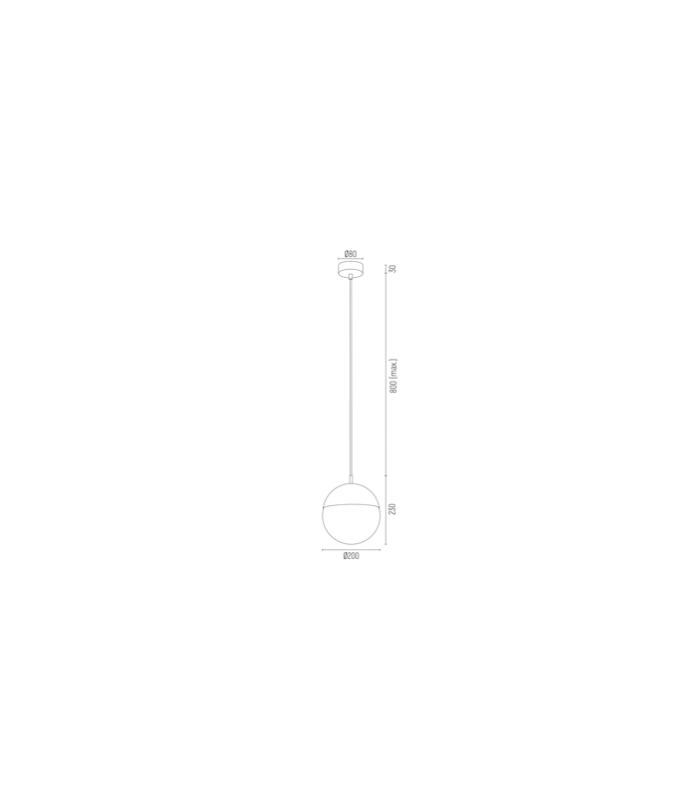 Livia 20cm Globe Pendant Ceiling Light Opal Matt Brass Steel IP44-2