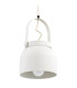 Logan 20cm Dome Pendant Ceiling Light Cream White-3