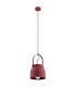 Logan 20cm Dome Pendant Ceiling Light Red-2