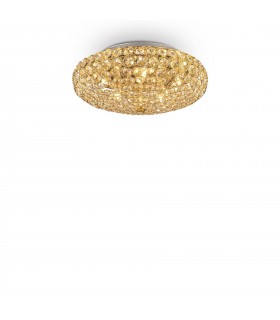 5 Light Ceiling Light Gold - 1