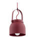 Logan 20cm Dome Pendant Ceiling Light Red-3