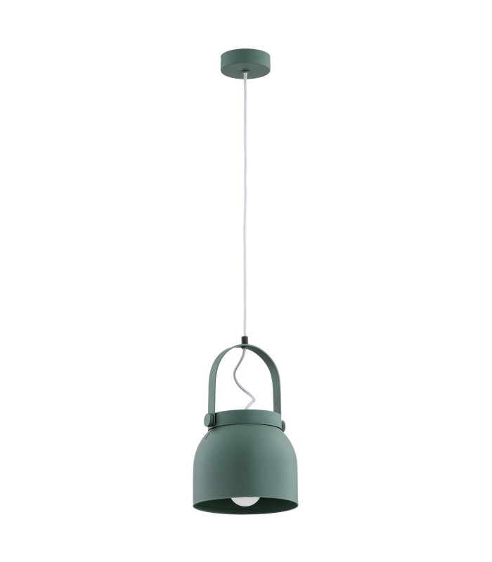 Logan 20cm Dome Pendant Ceiling Light Green-2