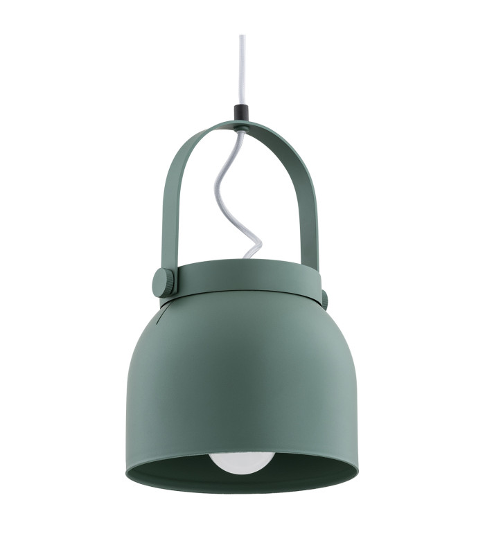 Logan 20cm Dome Pendant Ceiling Light Green-3
