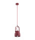 Logan 12cm Dome Pendant Ceiling Light Red-2