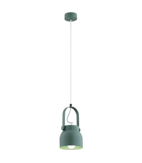 Logan 12cm Dome Pendant Ceiling Light Green-1