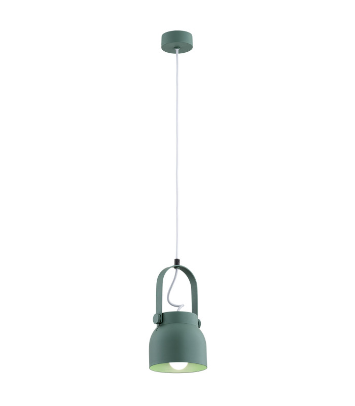 Logan 12cm Dome Pendant Ceiling Light Green-1